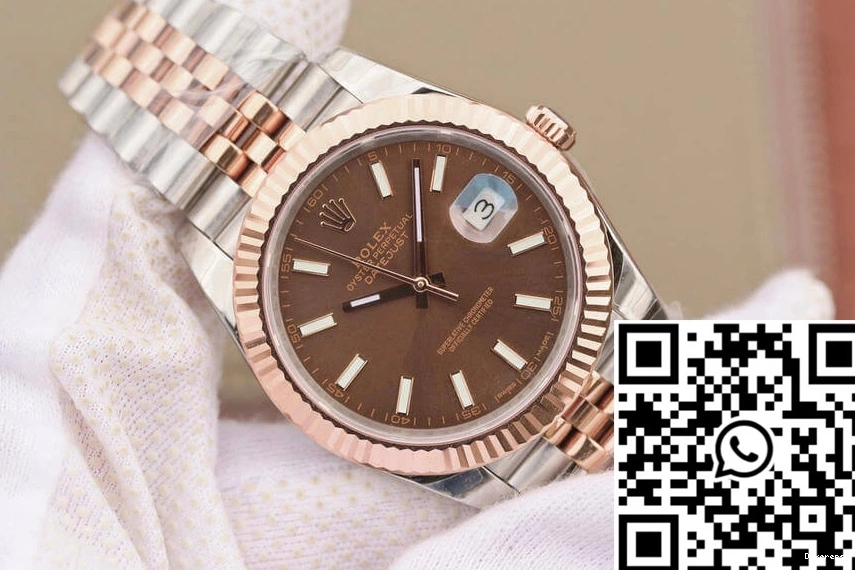 Factory Datejust Color M126331-0002 Chocolate EW Dial Rolex 0307